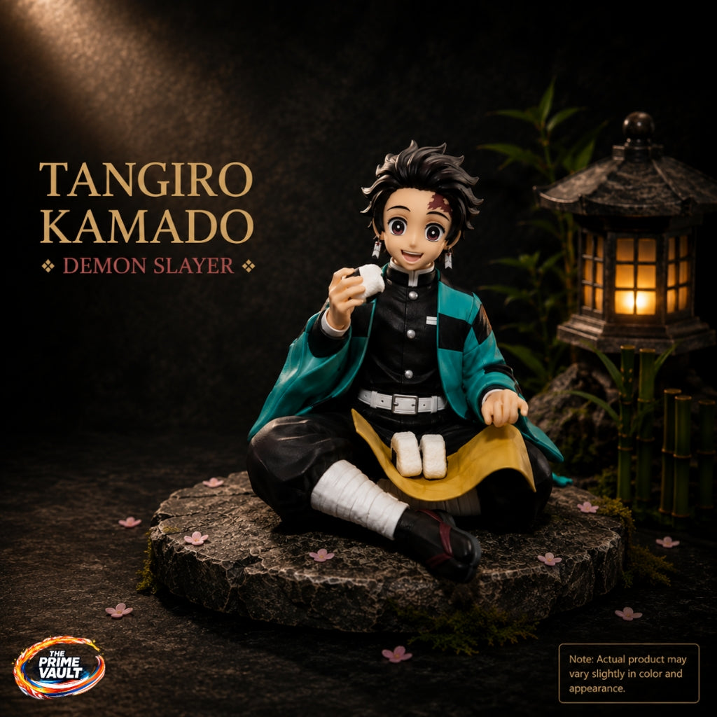 Tanjiro Kamado Sitting Figure – Demon Slayer Anime Collectible